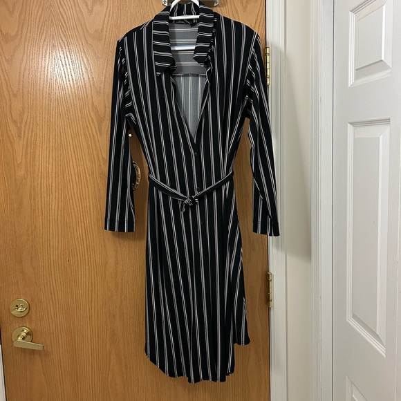 Sympli striped dress/cardigan. NWOT Size 12 - Picture 2 of 9